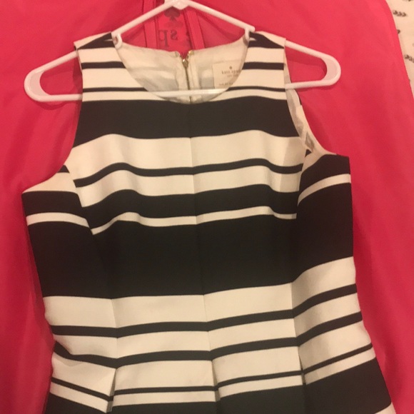 Kate spade signature black and white striped dress - Picture 2 of 5